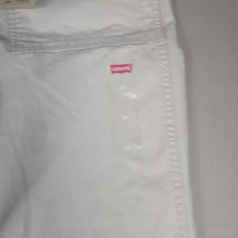 Levi's Utility Fatigue Chino Pants Size W30 NWT White Hazy Moonstruck 26384-0005
